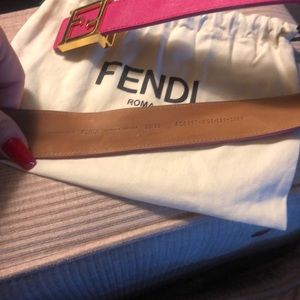 Fendi Accessories - Pink FENDI belt Fendi Accessories - Pink FENDI belt